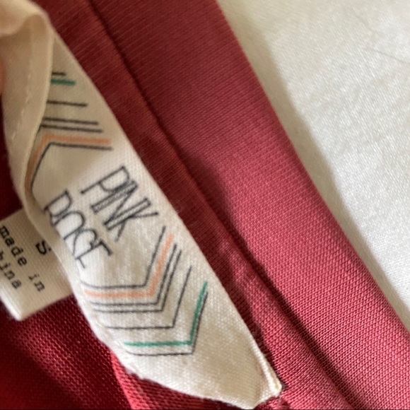 Burnt Red T-shirt by Pink Rose size small - Picture 9 of 10